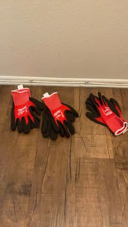 Milwaukee Gloves 3 Pairs Size Large
