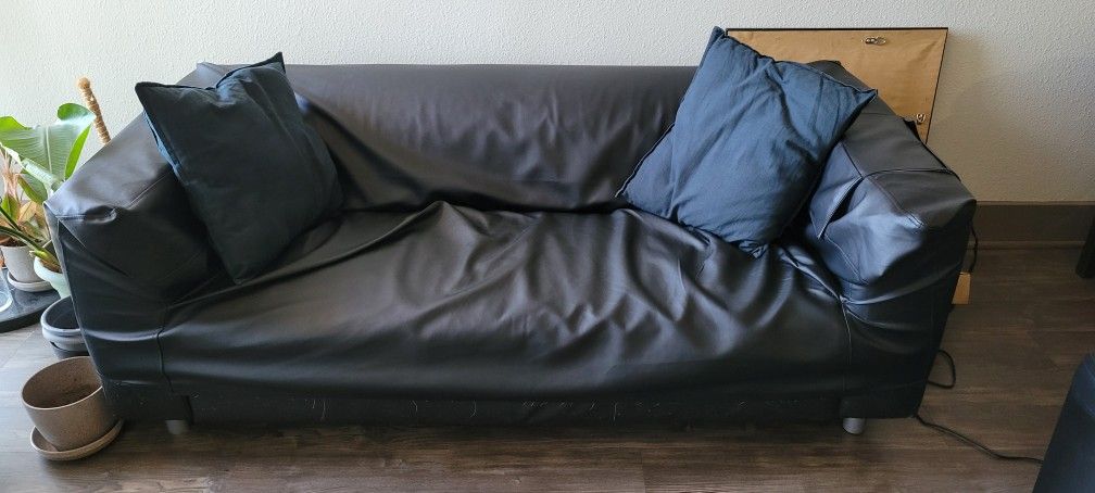 Used Ikea Klippan Black Sofa