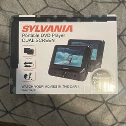 Portable DVD Player Dual Screen 