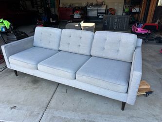West elm couch free delivery