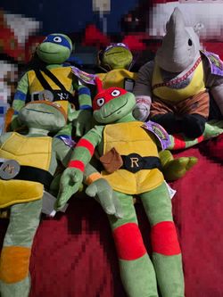 Teenage Mutant Ninja Turtles Set of 5