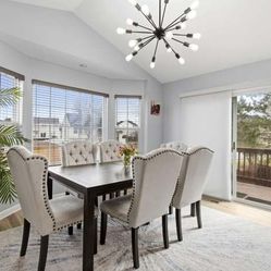 Ashley Furniture. Dining Table With 6 Chairs