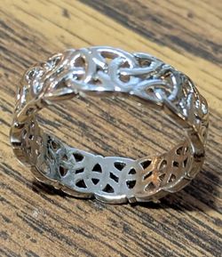 Celtics Promise Ring 925 sterling Silver 