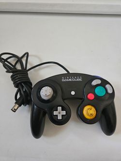 Official Nintendo GameCube Controller Black OEM