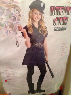 Halloween Female Police Costume