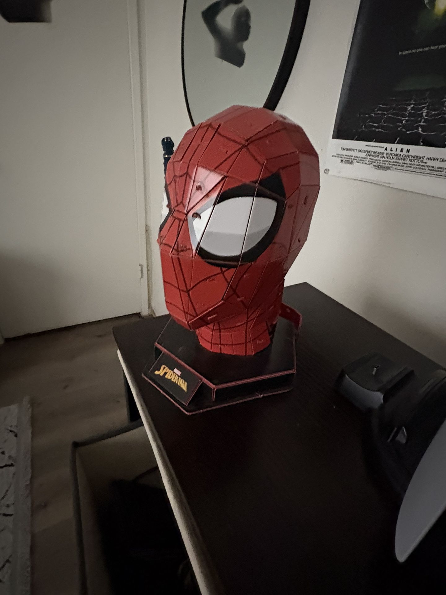 4D Build, Marvel Spider-Man 3D Puzzle Model Kit with Stand