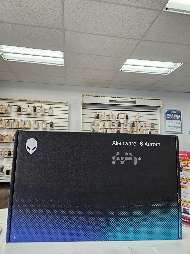 Alienware 16x Aurora 16" 240hz Gaming Laptop New- Pay $1 To Take It Home Today and pay the rest later. 