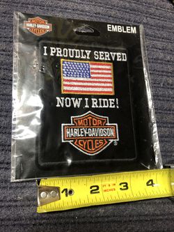 Harley Davidson Veteran Emblem