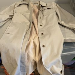 Ladies Raincoat & Men’s Sport coats