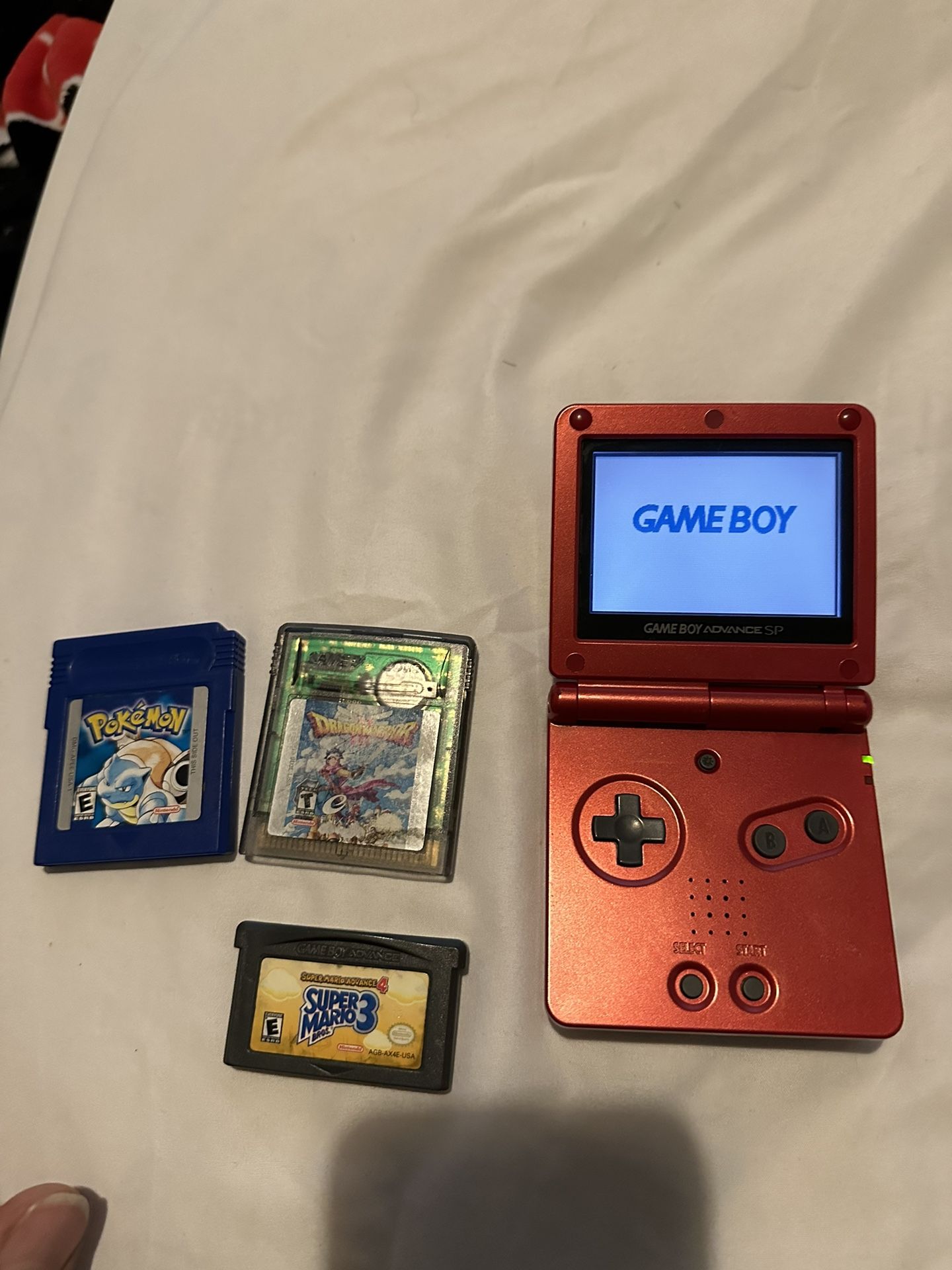 Gameboy Sp And Games