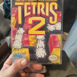 Factory Shield Brand New Original Nintendo Game Tetris 2
