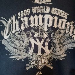 New York Yankees 2009 Champions Hooded Sweatshirt Size 3XL