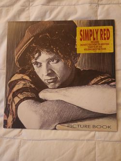 Simply Red: Picture Book Vintage Vinyl-- DJ COPY UNPLAYED 30YRS LOOKS NM
