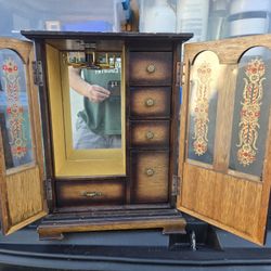 Jewelry Box With Doors And Drawers