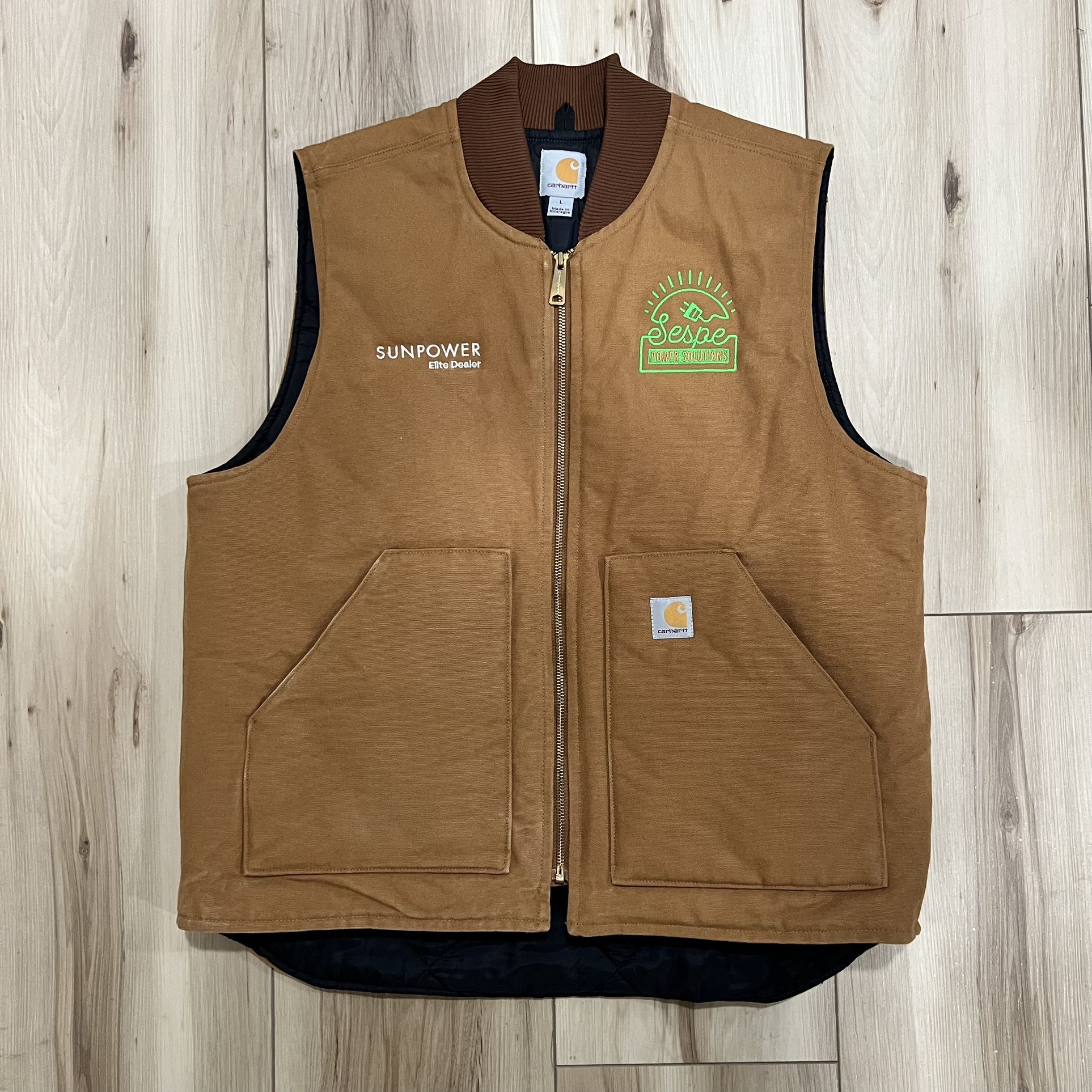 Carhartt Duck Vest Size Large