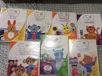 Set of 7 Baby Einstein DVD’s