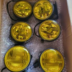 Honda Em1 Ek Civic Oem Yellow Fog Light