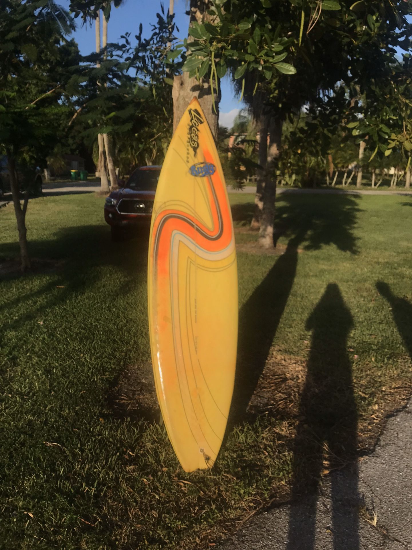 PRICE DROP Vintage Lucas Surfboard