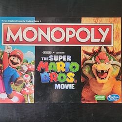 Monopoly The Super Mario Bros. Movie By Hasbro Gaming. Nintendo Version! New!