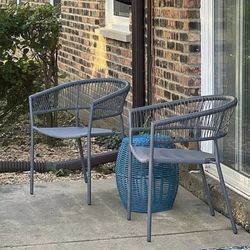 Patio Chairs - set of two - by Crosby St. Brody 
