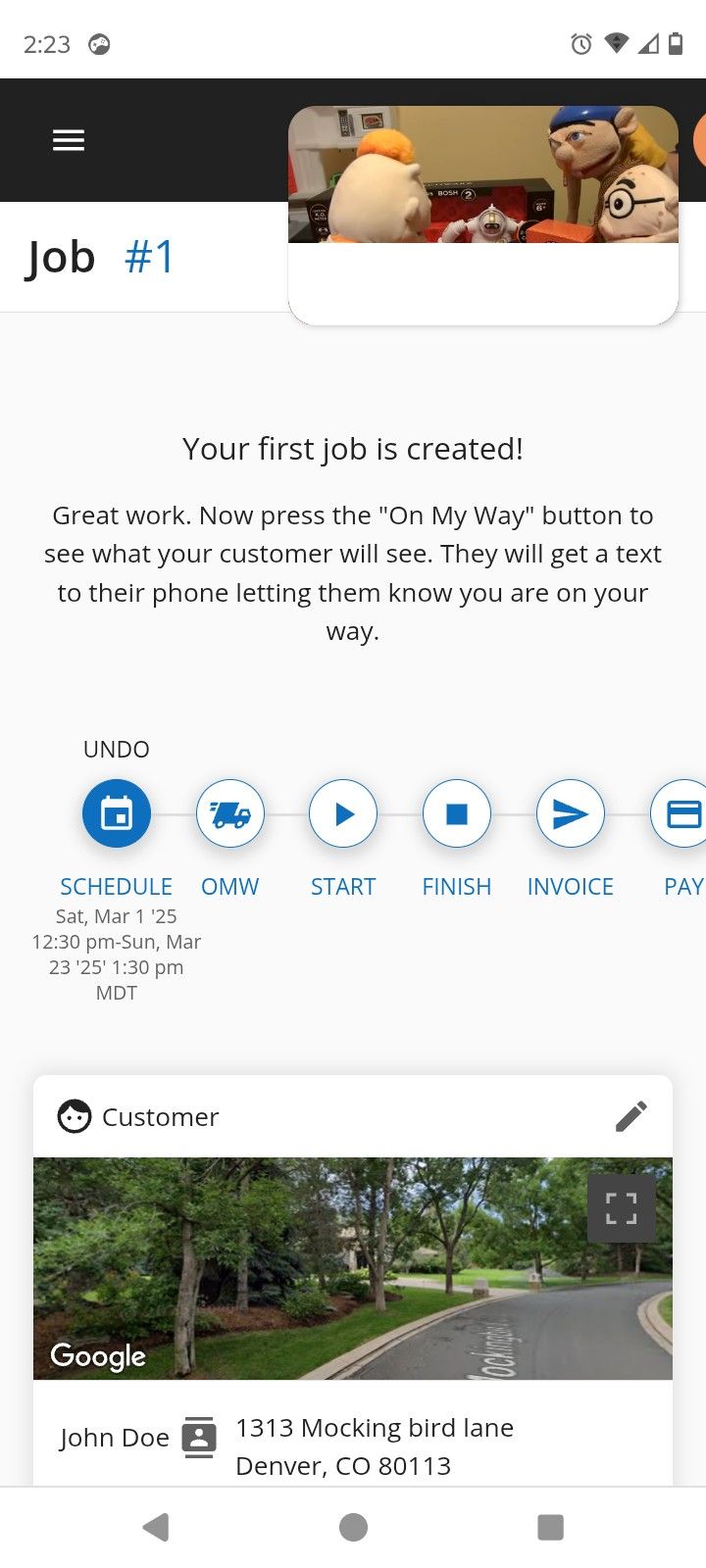 OMW Express Shipping Method