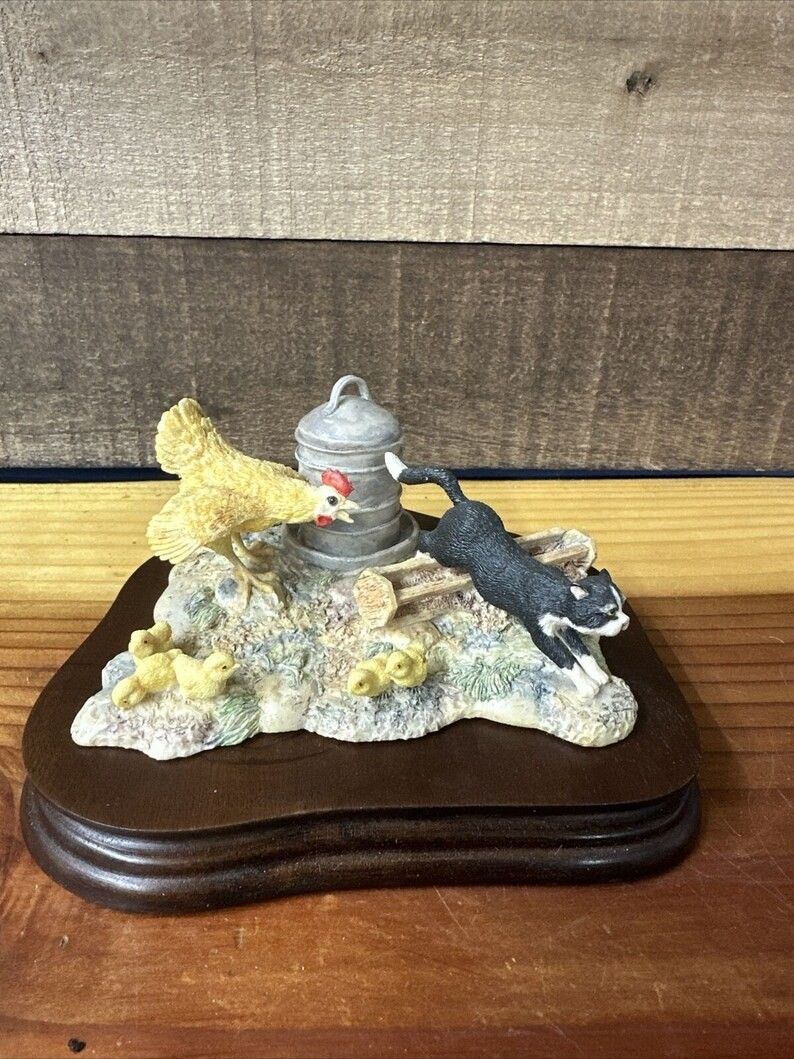 RFD America "Furs Gonna Fly" Figurine 1984