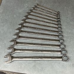 Snap On SOEXM01FMBR 13pc 12pt Metric Combination Wrench Set