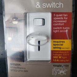 Lutron fan Control&switch