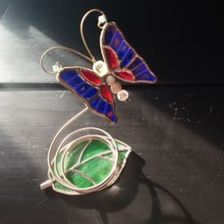 Stained Glass Candle Holder