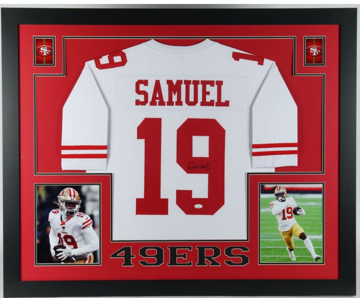 autograph old deebo jersey 