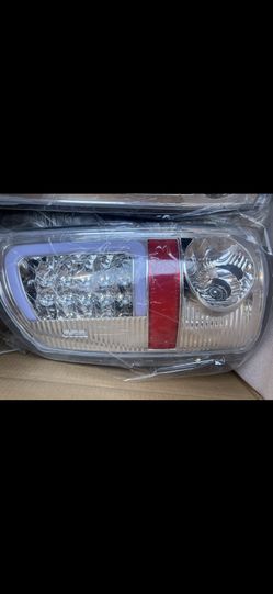Dodge Ram 1500/ 2500/ 3500 LED tail light chrome/ clear 
