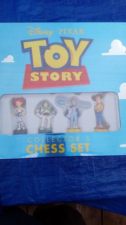 Toy story collectors chess set