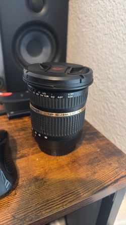 Tamron 10-24mm f3.5-4.5 lens for canon