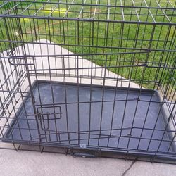 Two Doors 30x19x23 Dog Cage