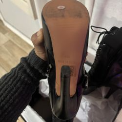 Ann Creek Black Boots Size 6