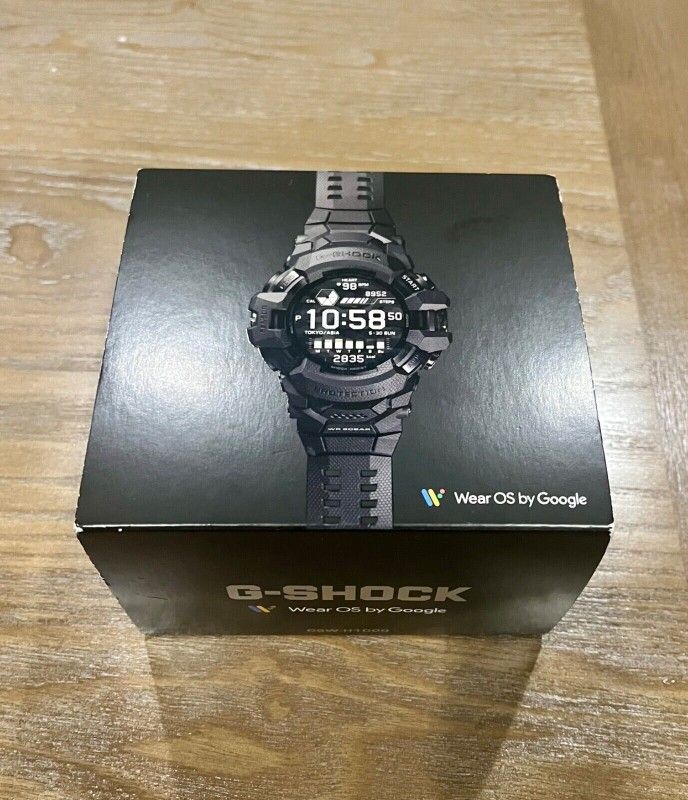 Casio G Shock G SQUAD PRO GSW H1000 1AJR Black Steel Bluetooth