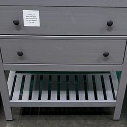 IKEA HEMNES Bathroom vanity with 2 drawers, white, 30 "