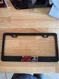 Chevy Z71 license plate frame