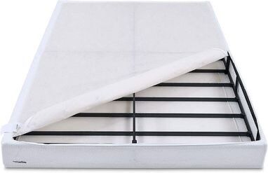NEW Cal KING AmazonBasics Smart Box Spring Bed Base 7" Mattress Foundation Tool-Free Easy Assembly