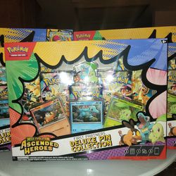 Pokemon Ascended Heroes First Partners Deluxe Pin Collection