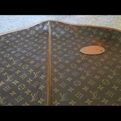 Louis Vuitton Vintage 1980’s Garment Bag Double-sided 
