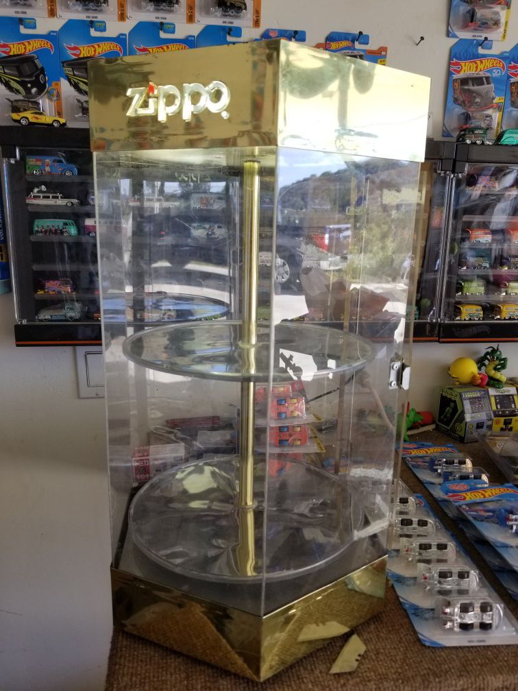 Zippo display case
