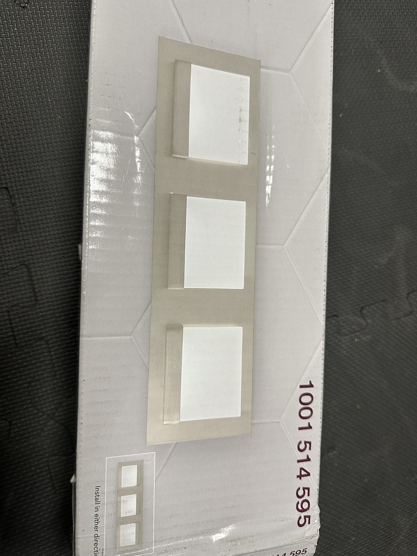 Alberson Collection 3-Light Brushed Nickel LED Vanity Light