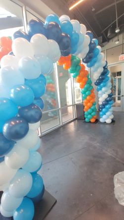 Fall Activity Balloon Arch