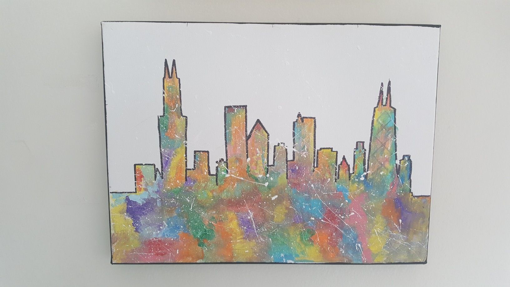 Chicago Skyline Painting