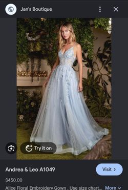 Andrea & Leo dress A1049