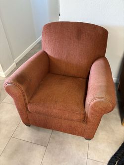 Solid Crate and Barrel chair