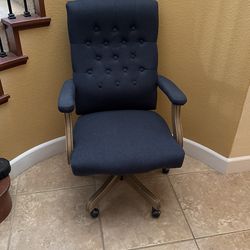 Blue / Navy “Boss Office Products” Executive Desk Commercial Chair