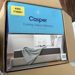 **NEW IN BOX** Casper Cooling Select King Size Mattress 