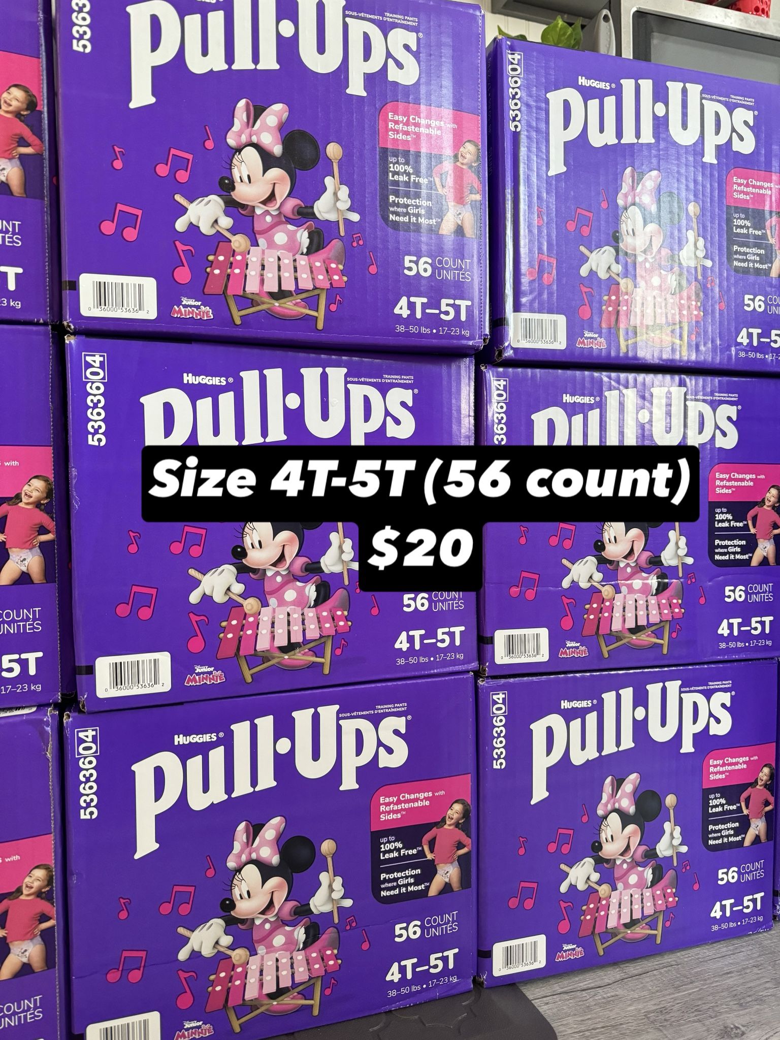 Pull-Ups 4T-5T (56 Count)